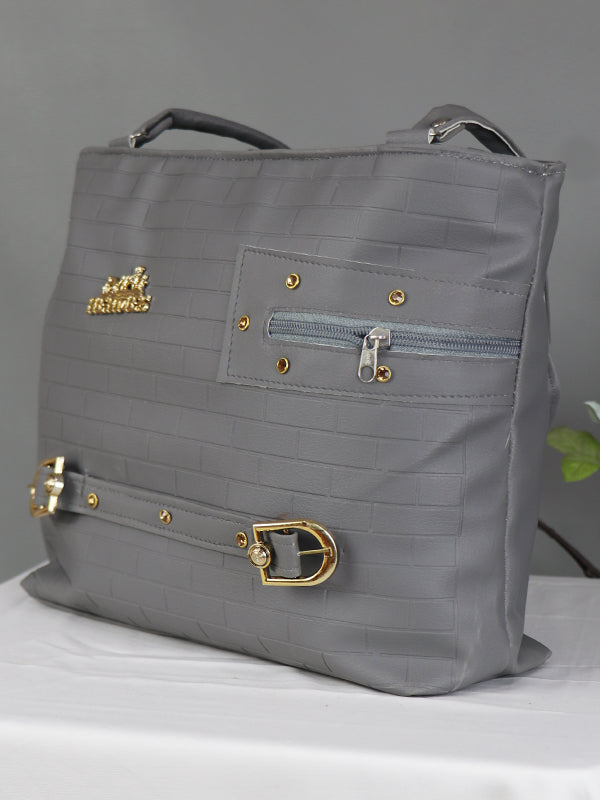 WHB09 Women's Handbag HRM Grey