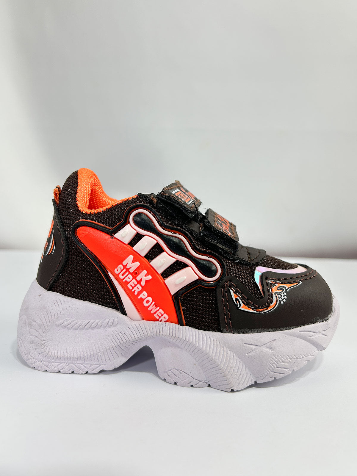 1Yrs - 8Yrs Brown Jogger Shoes for Kids BS95