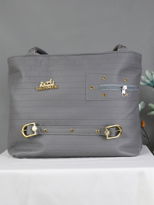 WHB09 Women's Handbag HRM Grey