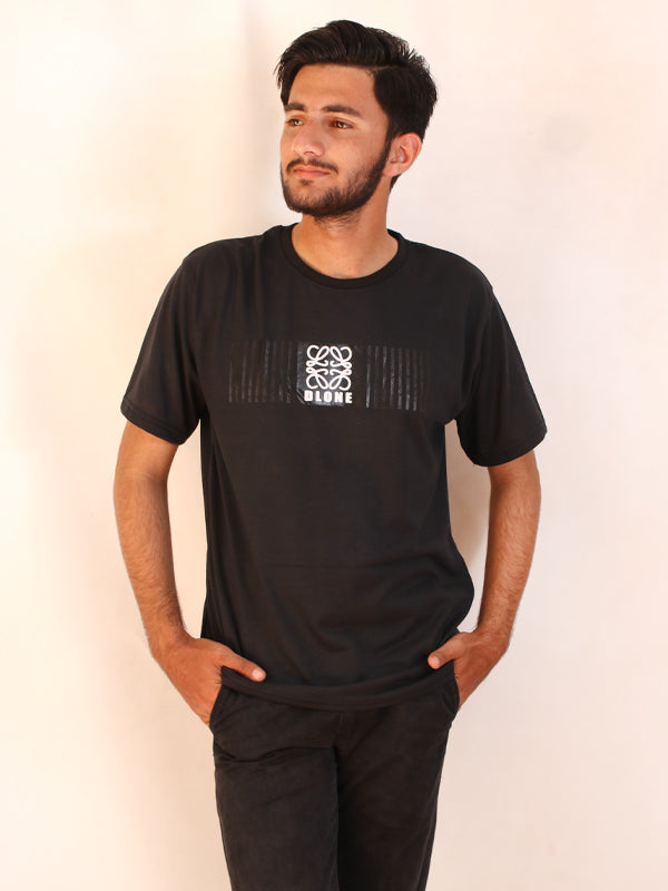 MTS27 SN Men's T-Shirt DLONE Black
