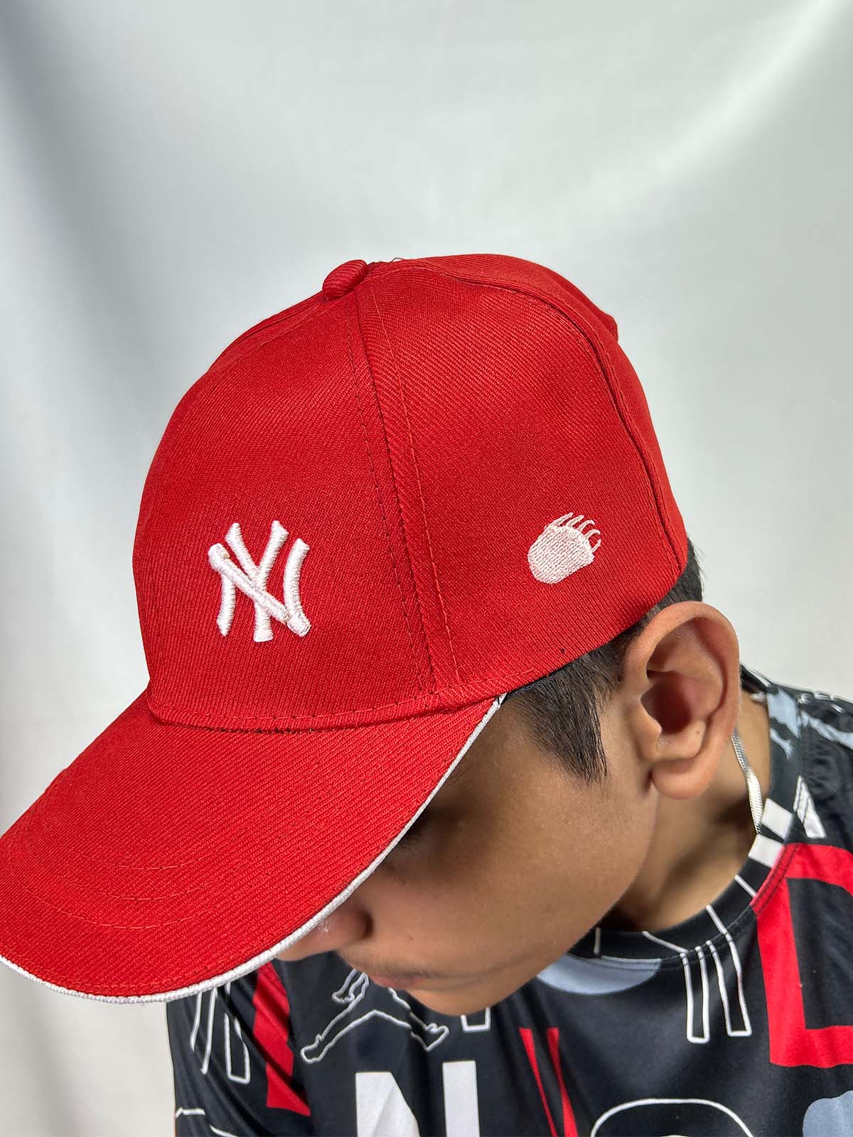 Red Basic P-Cap For Men CAP22