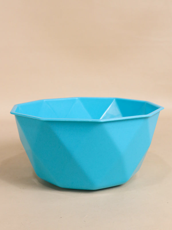 Light Blue Plastic Serving Bowl MB12