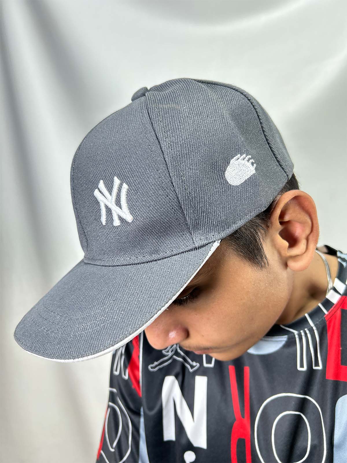 Grey Basic P-Cap For Men CAP35