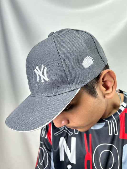 Grey Basic P-Cap For Men CAP35