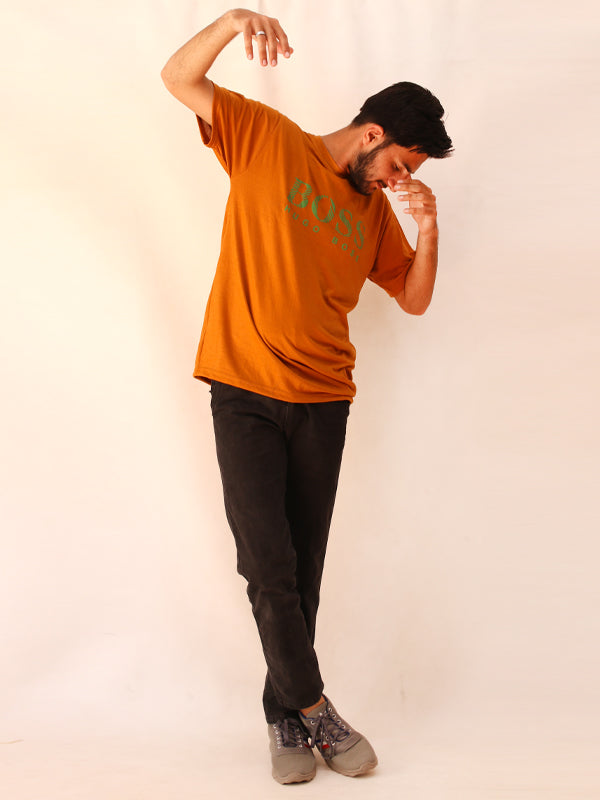 MTS22 SN Men's T-Shirt Boss Brown