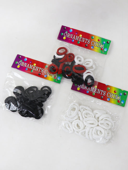 GHP03 Pack of 3 Hair Pony for Girls - 3 Colors