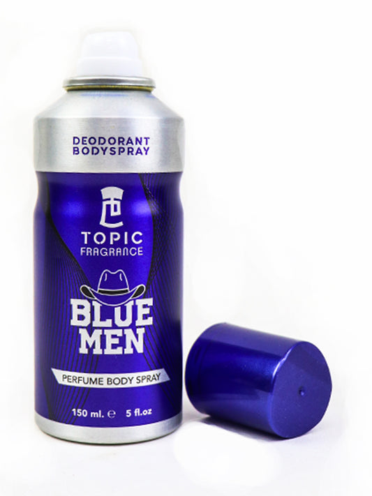 Topic Fragrance Perfumed Body Spray Blue Men - (150 ML)