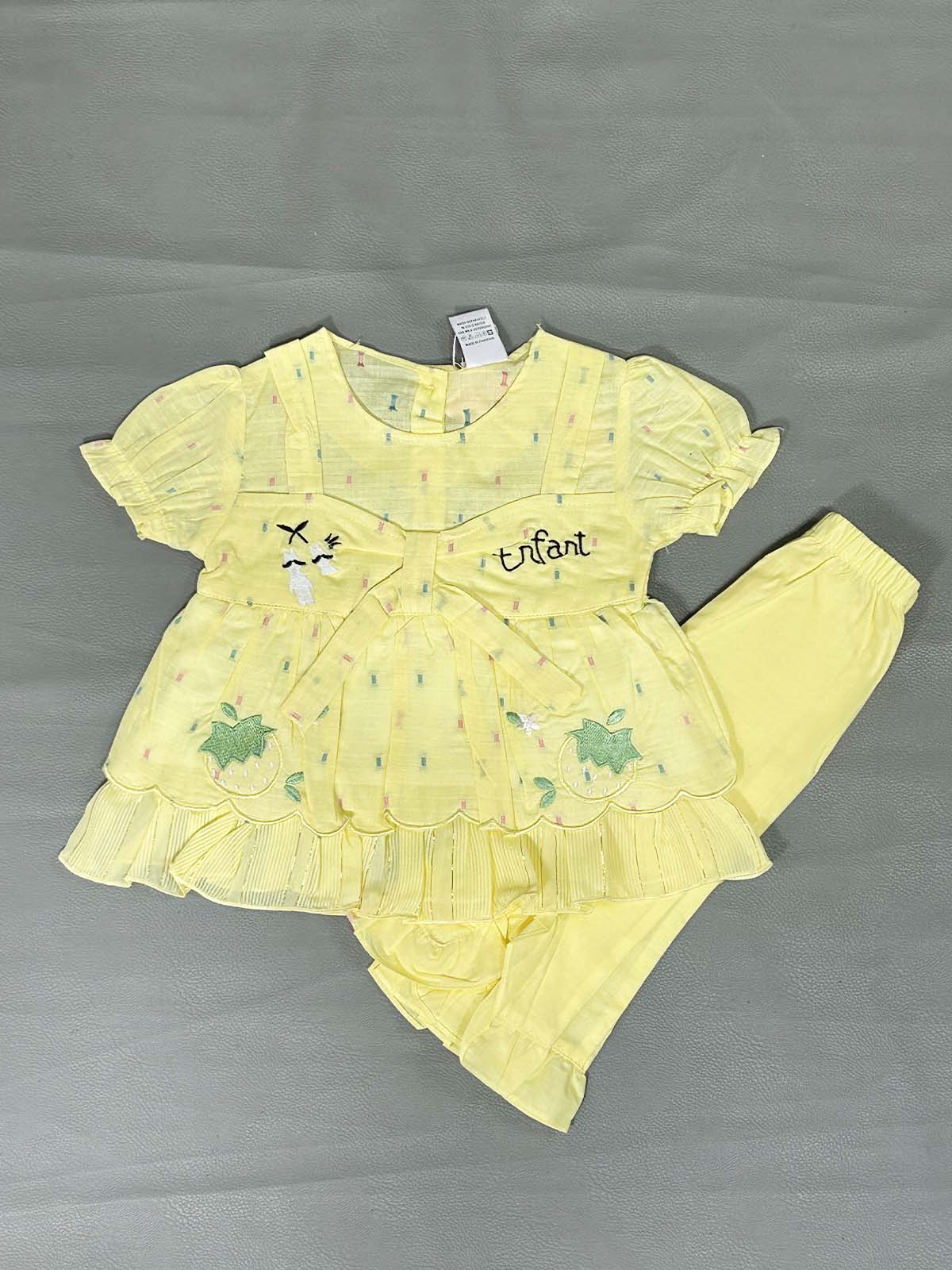 6Mth - 12Mth Yellow Suit For Newborns NBS679