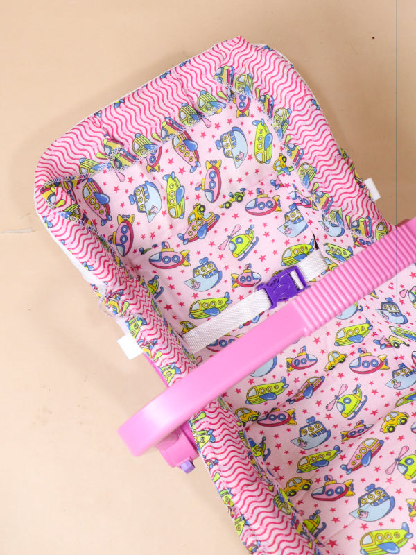 Pink Carry Cot For New Born / Rocker & Sleeping Carrier Seat For Babies