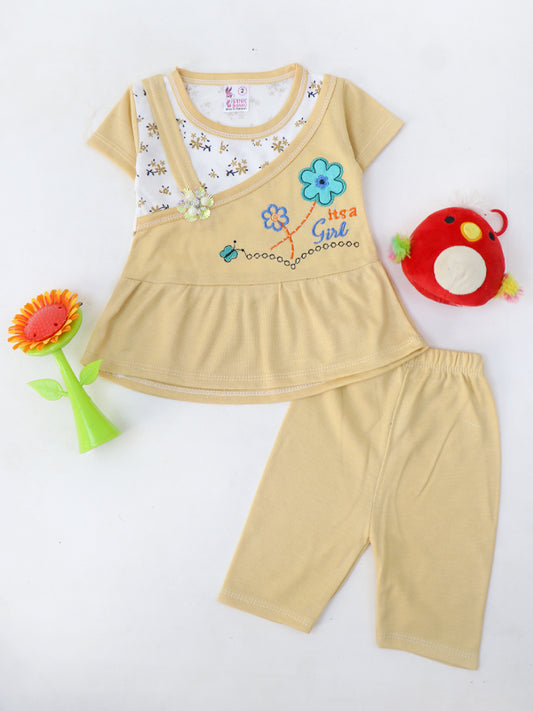 NBS35 HG Newborn Baby Suit 3Mth - 9Mth Light Fawn