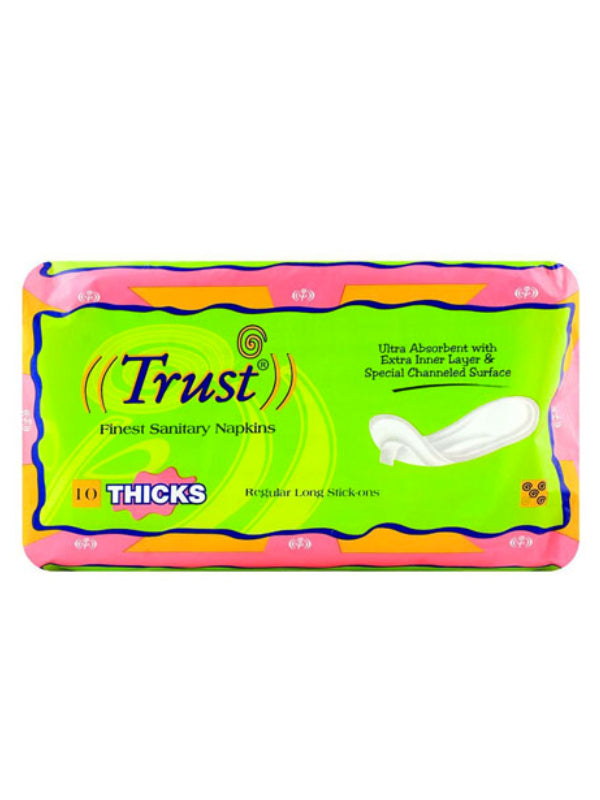 PAD4 Trust Finest 10 Pcs Sanitary Napkins