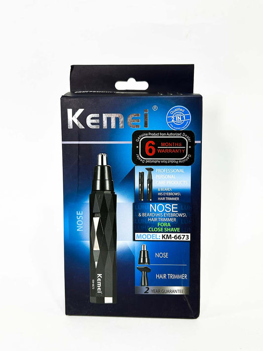 Kemei Rechargeable Nose Eyebrow Hair Trimmer