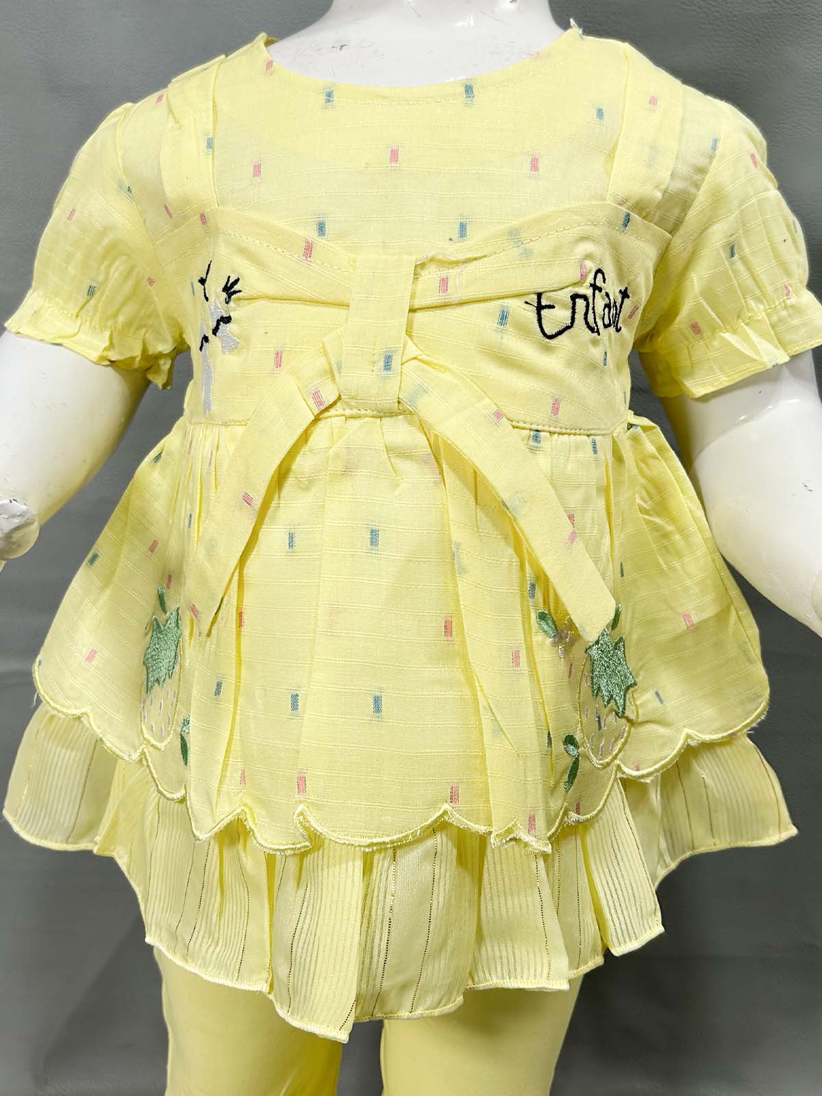 6Mth - 12Mth Yellow Suit For Newborns NBS679
