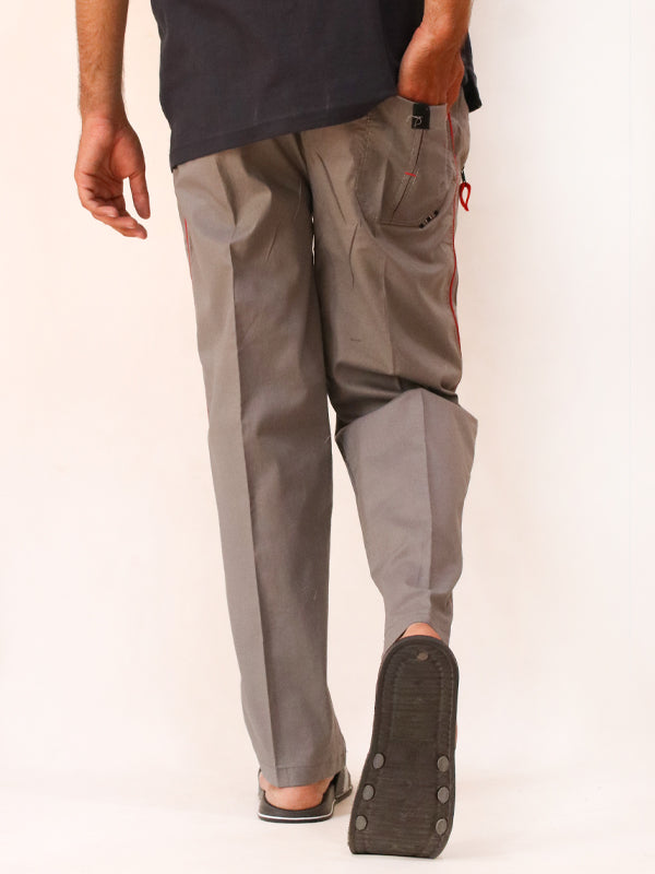 MT58 NK Men's Cotton Trouser Grey