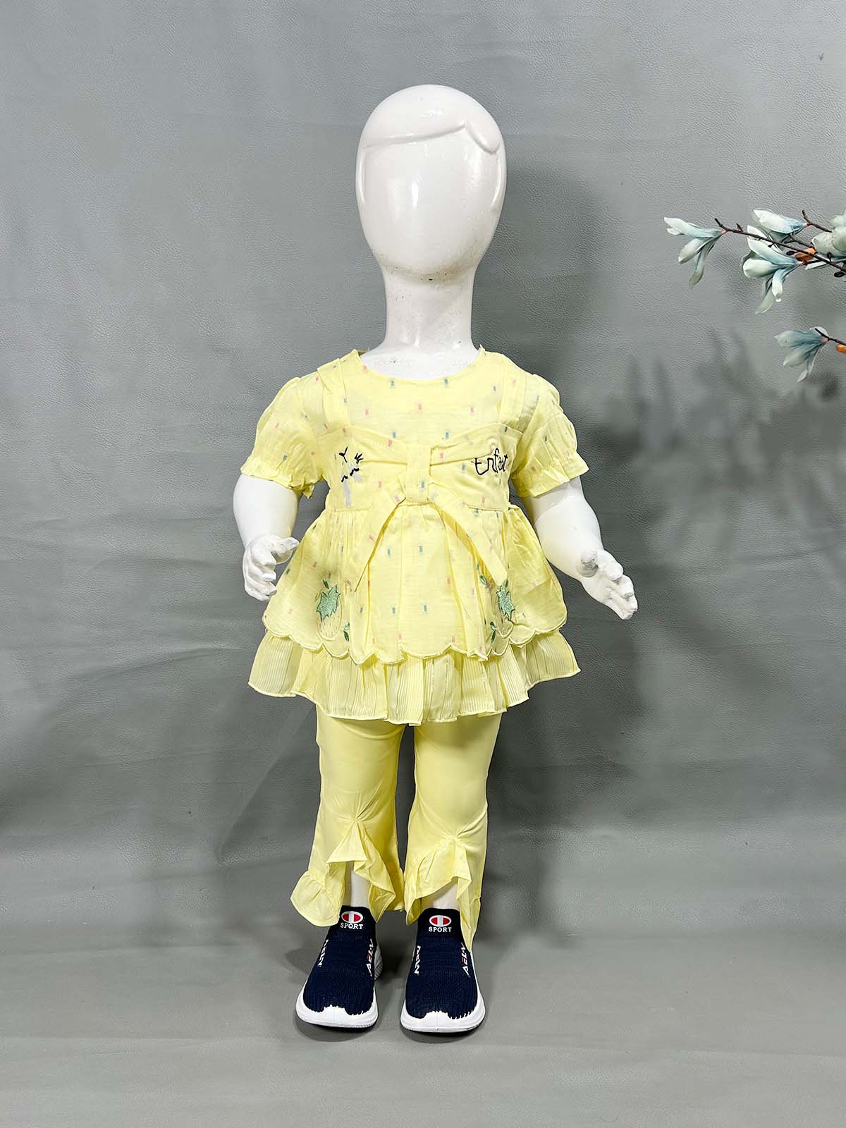 6Mth - 12Mth Yellow Suit For Newborns NBS679