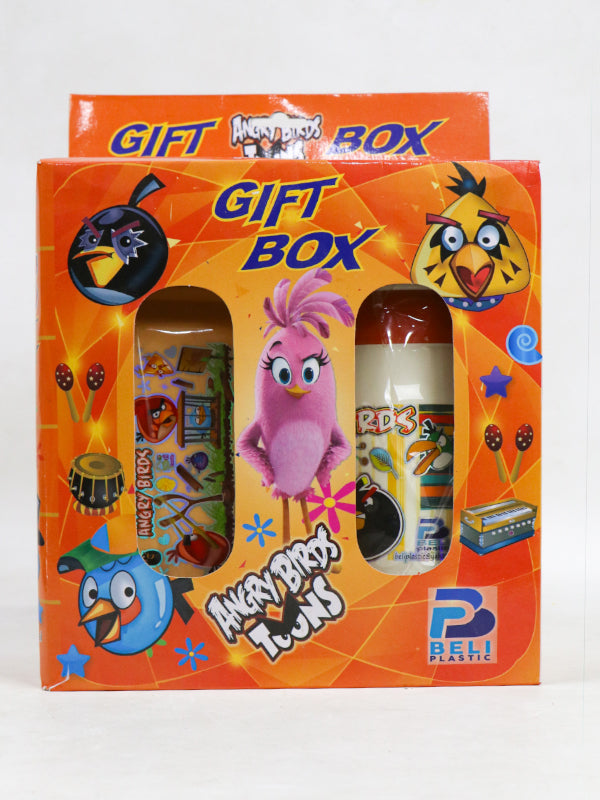 Kids Lunch Box & Water Bottle Angry Birds Gift Box 05