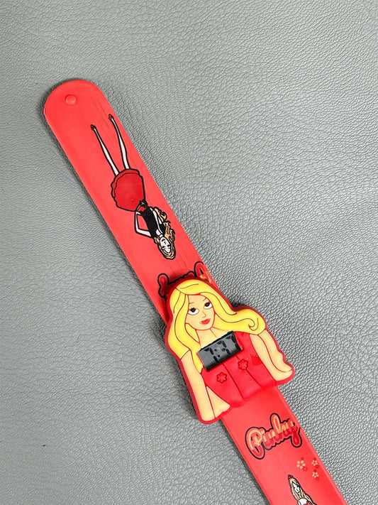 Red Wrist Watch For Girls KWW78