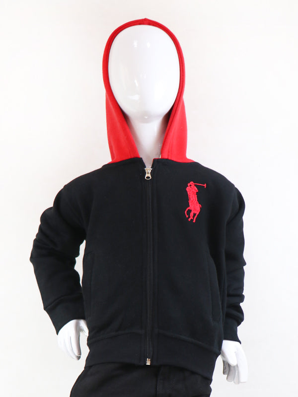 KH12 Kids Zipper Hoodie 2.5Yrs - 8Yrs Polo BRed