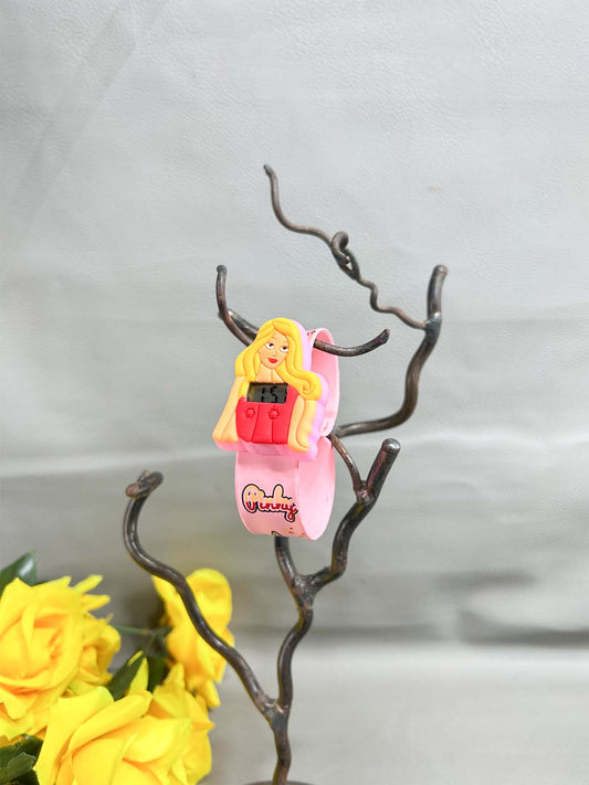 Pink Wrist Watch For Girls KWW79