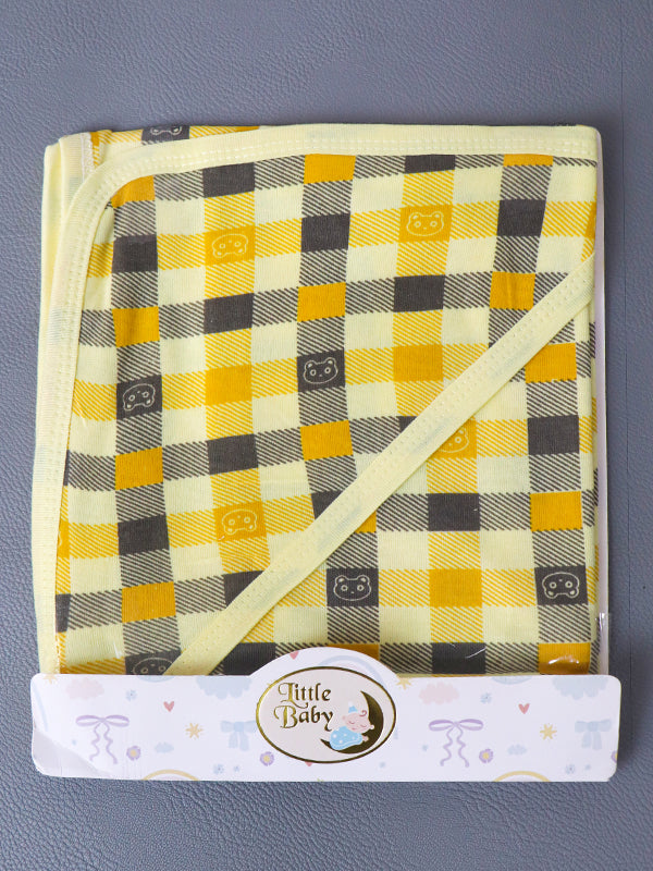 Yellow Wrapping Sheet For Newborn NWS01