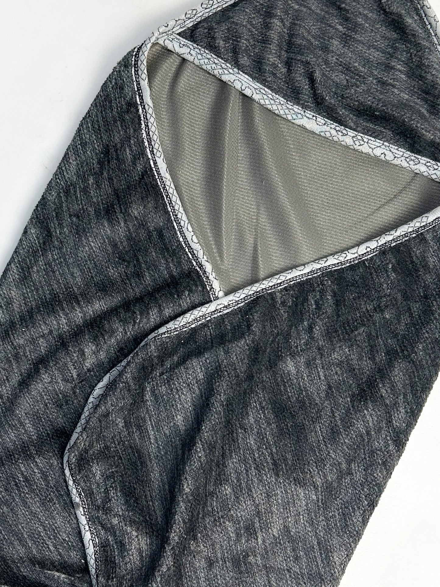 Dark Grey Wrapping Sheet / Blanket For Newborn NWS11