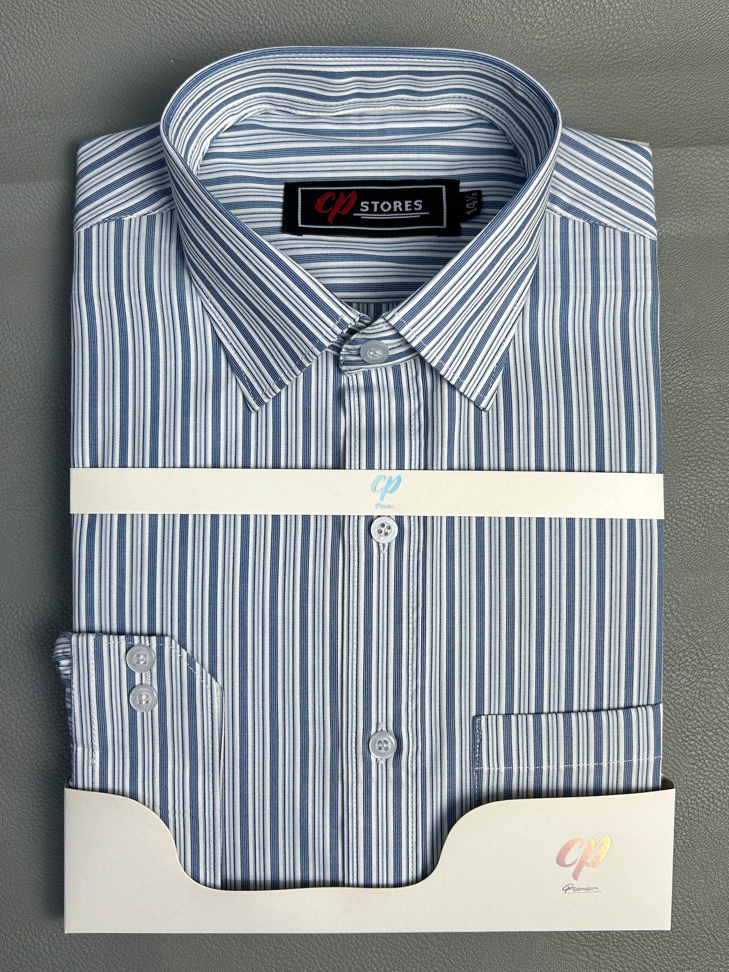 Blue Lines Formal Dress Shirt For Men MFS126