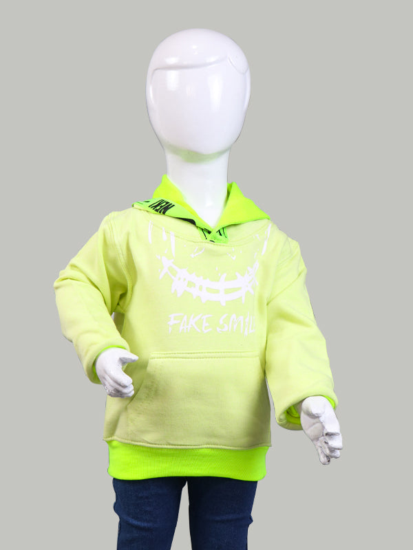 KH03 Kids Pullover Hoodie 1.5Yrs - 5Yrs FS Light Yellow