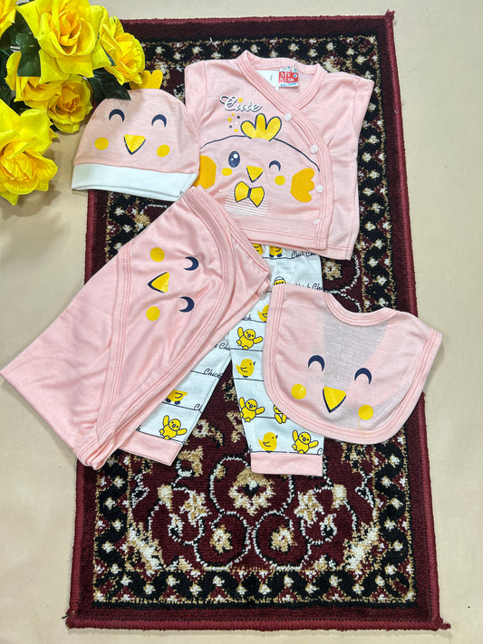 0Mth - 3Mth Cute 5Pcs Gift Set For Newborn HG NBGS212