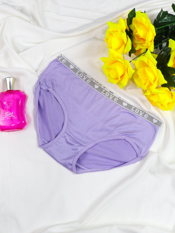 LP08 Plain Multicolor Love Panty For Women