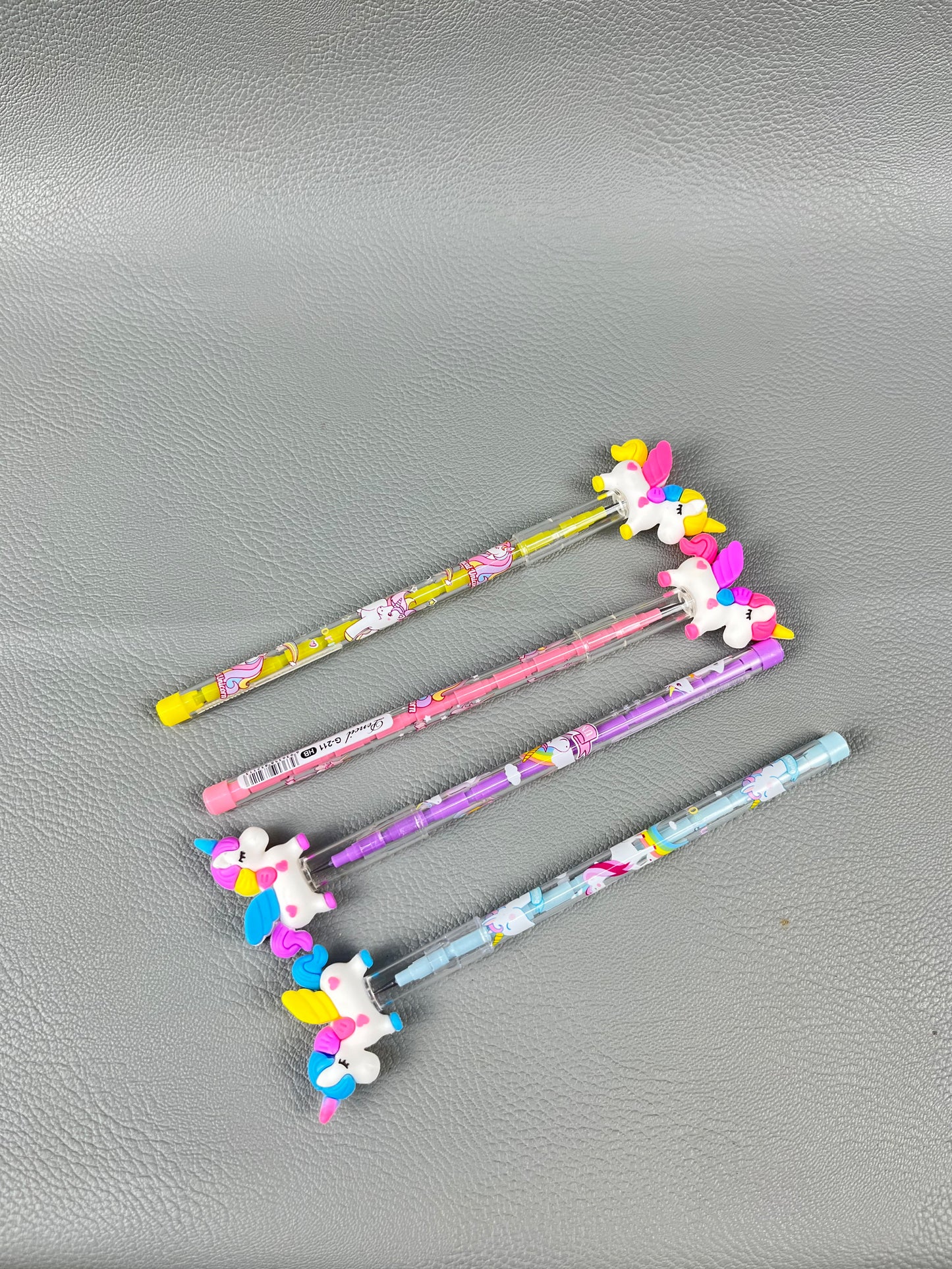 Pack of 4 Unicorn Themed Mechanical Pencil