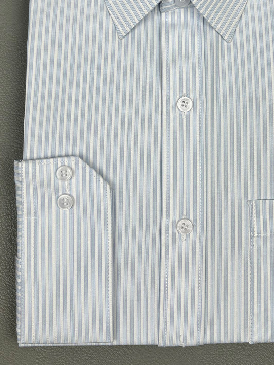 Blue Lines Formal Dress Shirt For Men MFS182