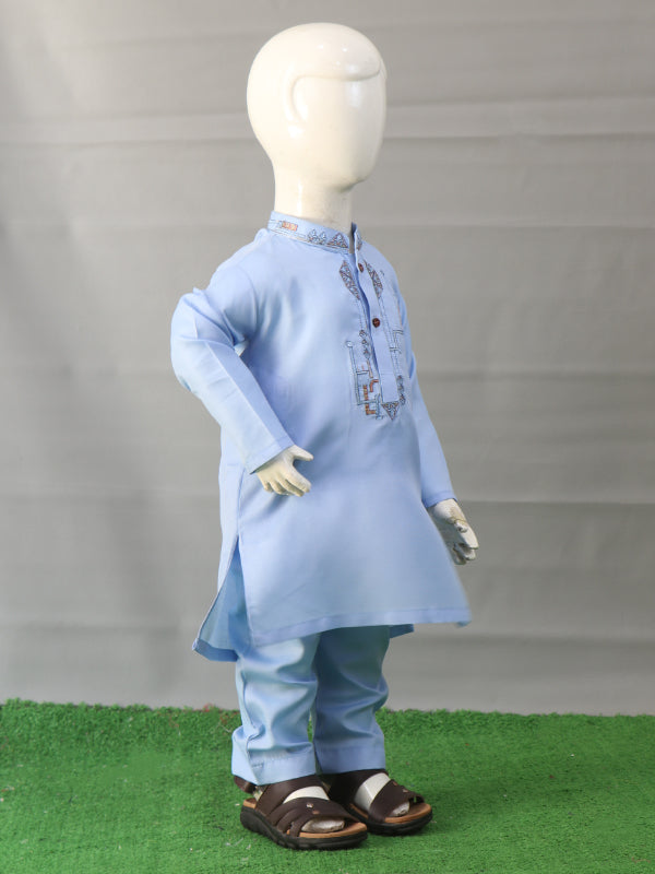 BKP09 IM Boys Kurta Pajama 2Yrs - 14Yrs Sky Blue