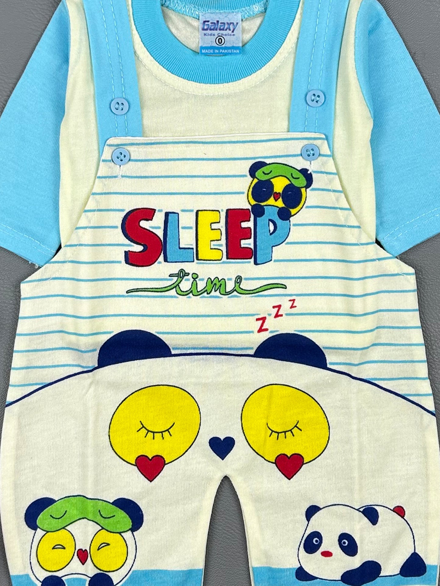 0Mth - 3Mth Blue Sleep Romper For Newborn NBR37