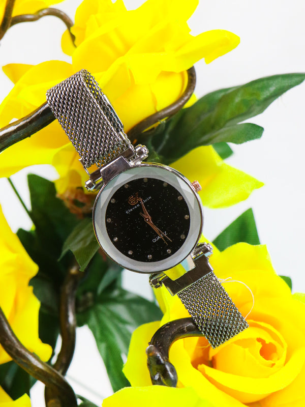 WW23 Stylish Wrist Watch for Women EK Silver