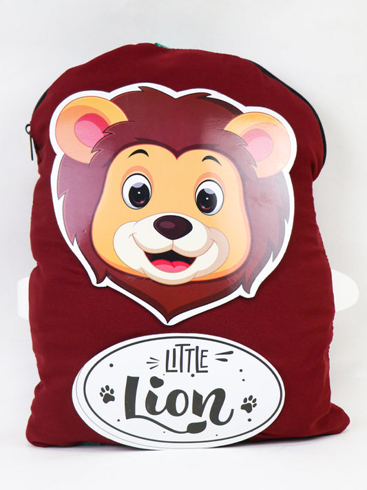 Little Lion Bag for kids Maroon