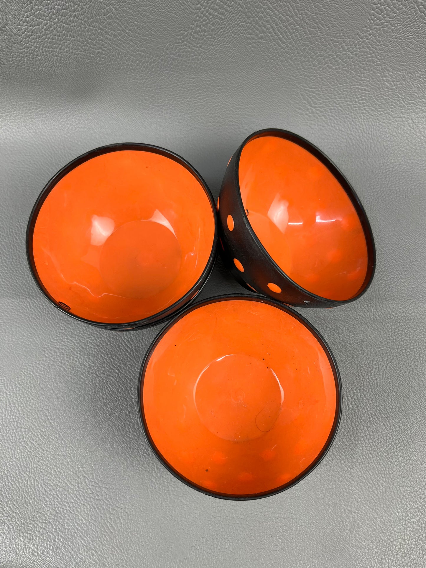 Pack of 4 Orange Small Bowl / Small Piyali Set MB42