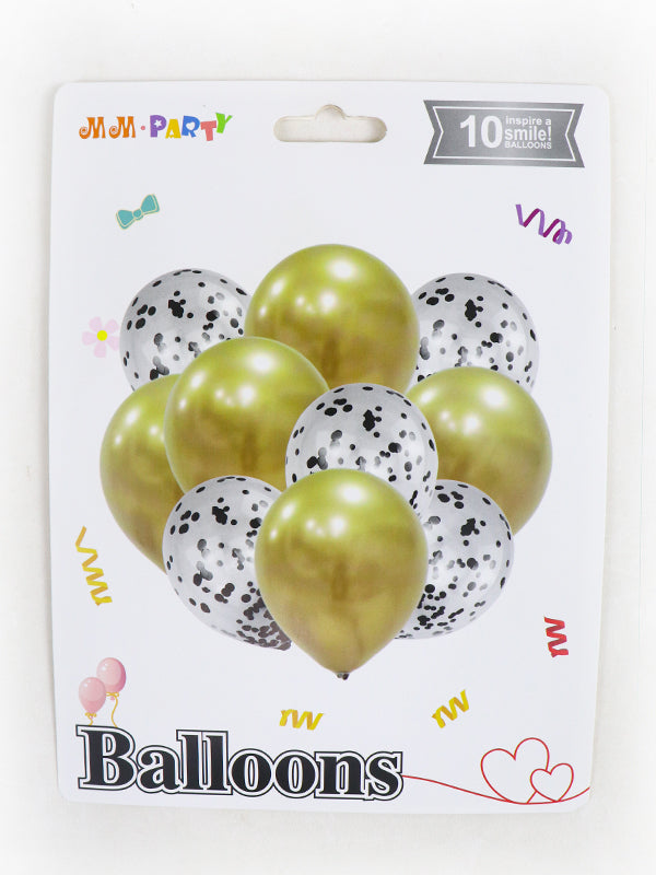 BP05 Birthday Foil Balloons 10 Pcs - Happy Birthday