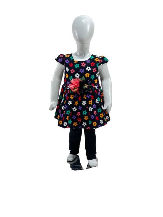 2Yr - 8Yrs Black Suit For Girls BG GS209