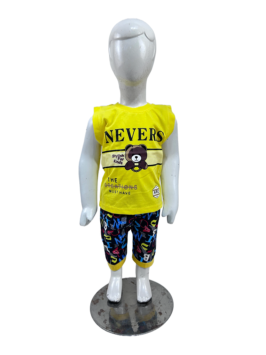 1Yr - 4Yrs RZ Kids Suit Never Yellow BS410