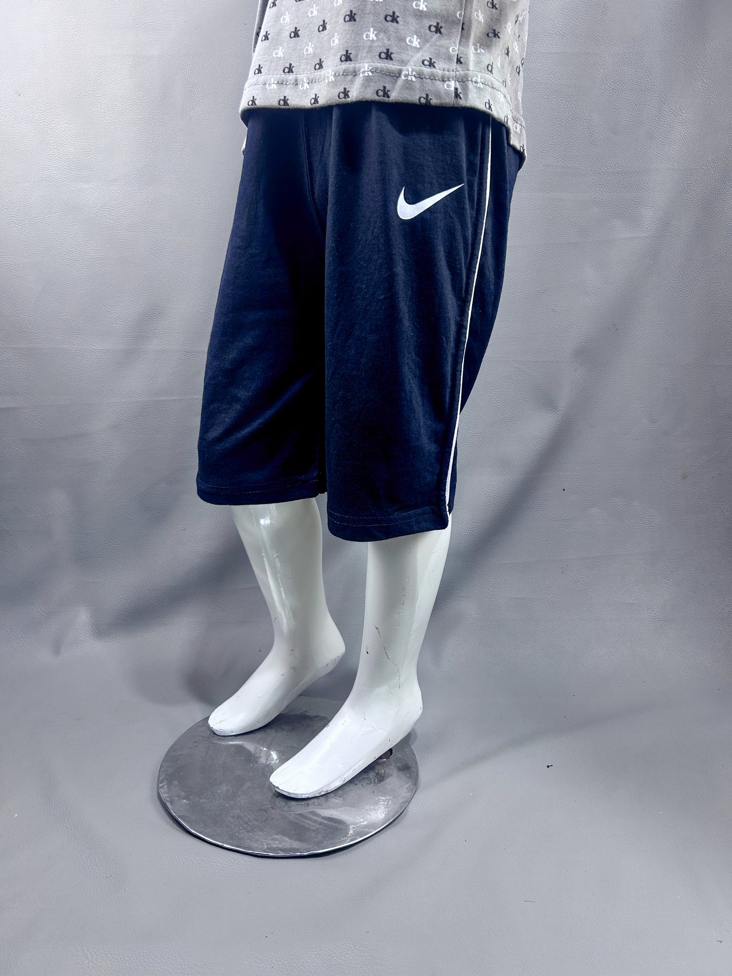 2Yrs - 5Yrs Navy Blue TB Boys 3-QTR Short For Boys BQS12
