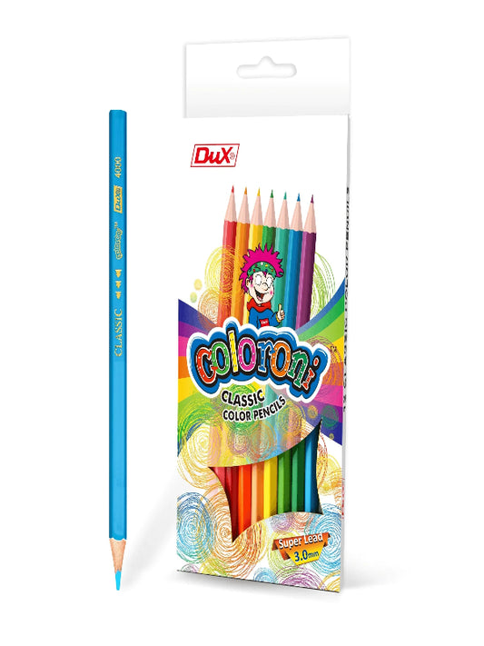 Dux Coloroni Classic Colors Pencils - 12Pcs
