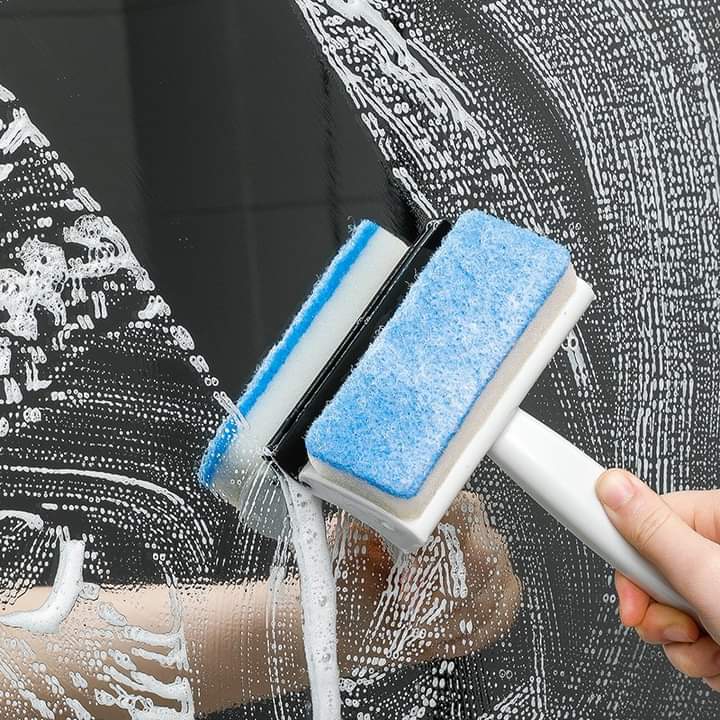 Window Wiper Cleaning Shower Scrubber Multicolor