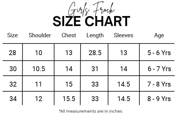 5Yrs - 9Yrs Blue Frock For Girls GF61