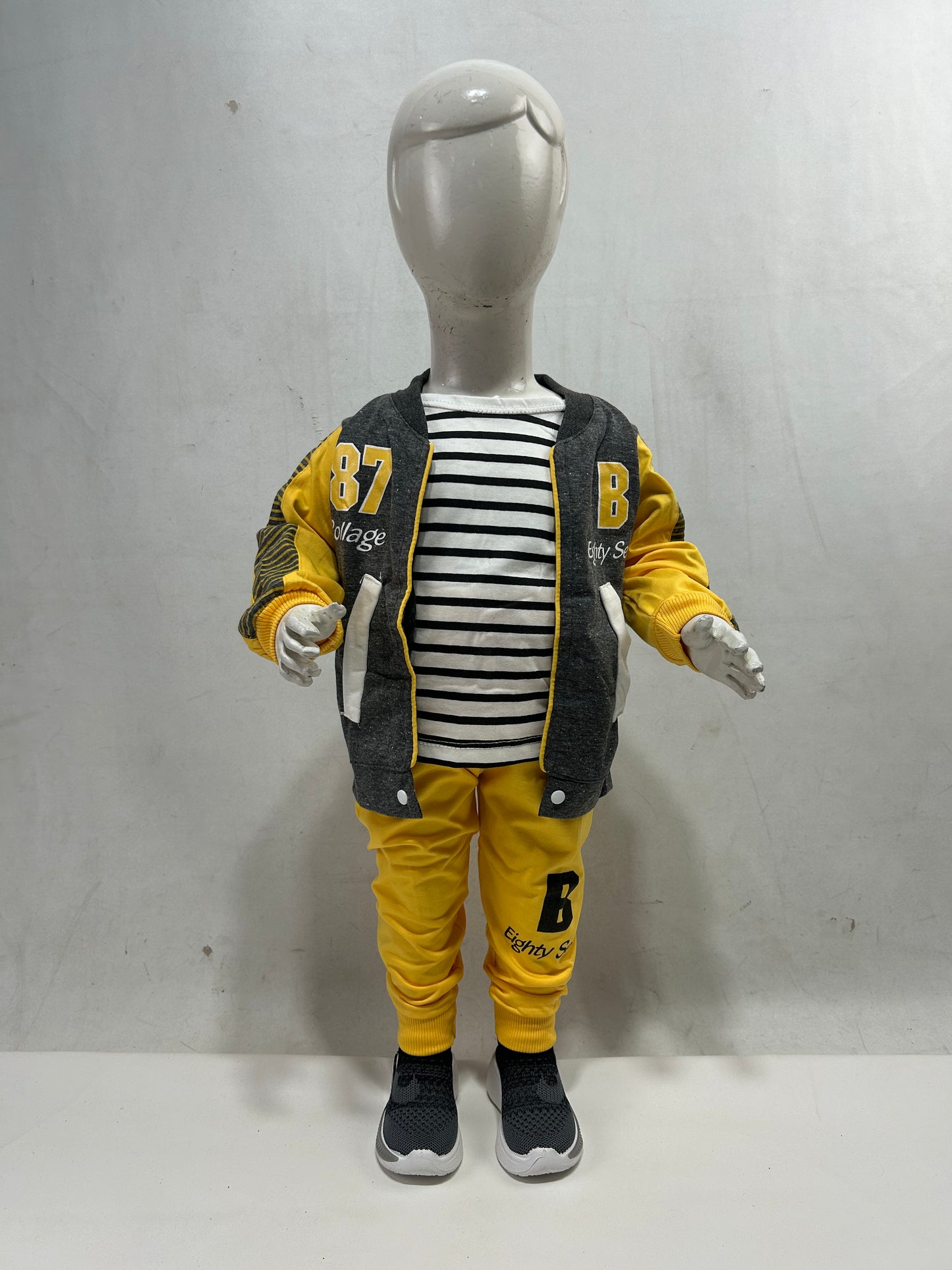 1Yr - 4Yrs 87B Yellow Suit For Kids GG BS767