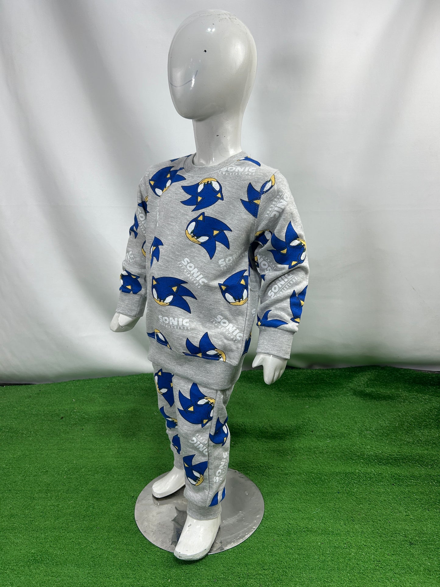 2Yr - 7Yrs Sonic Grey Suit For Kids MZ GS304