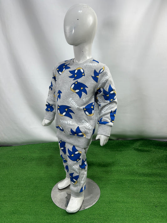2Yr - 7Yrs Sonic Grey Suit For Kids MZ GS304