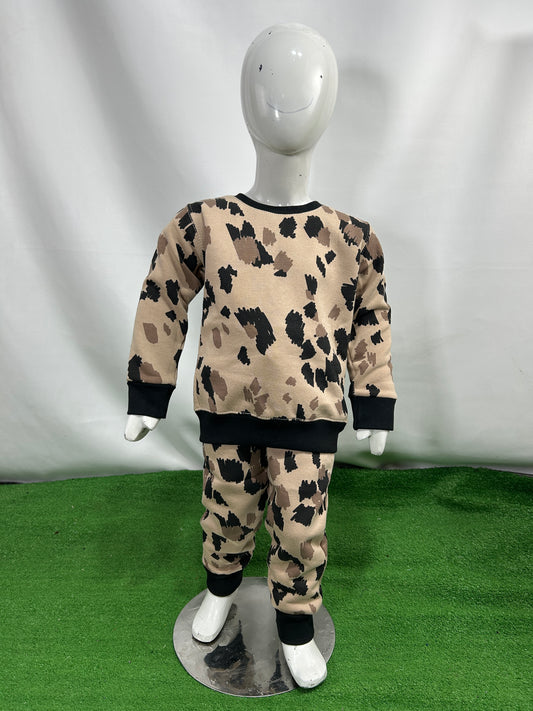 2Yr - 7Yrs Camo Brown Suit For Kids MZ GS307
