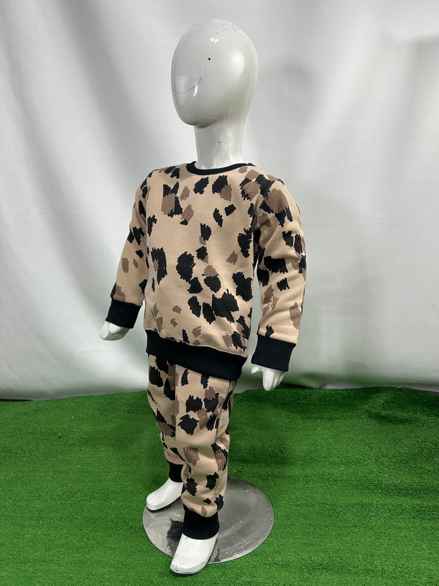 2Yr - 7Yrs Camo Brown Suit For Kids MZ GS307