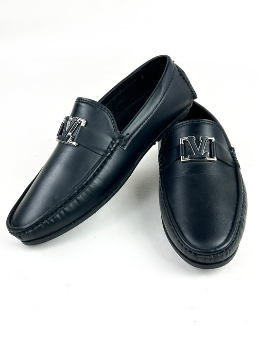 Black Loafers for Men ML80