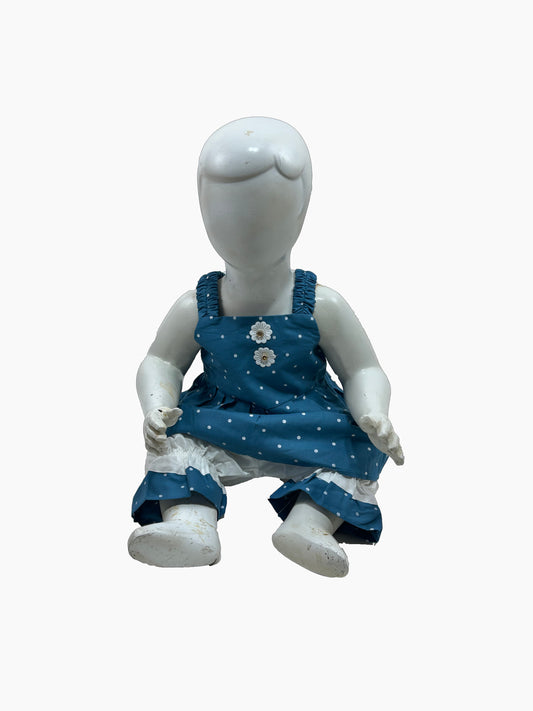 1Yrs - 6Yrs Sea Blue Suit For Girls BG GS255